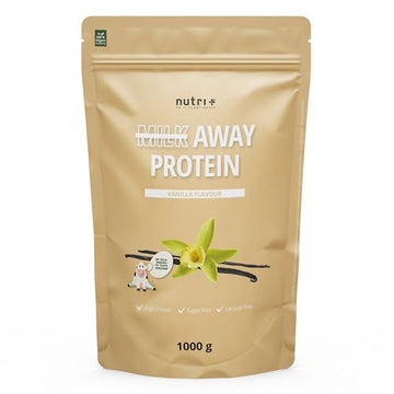 Vegan Protein Powder Vanilla - Proteinas Sin Soja 1kg - Batido de 5k Mezcla de Proteínas de Guisantes, Trigo Sarraceno, Semillas de Cáñamo, Arroz y Semillas de Calabaza