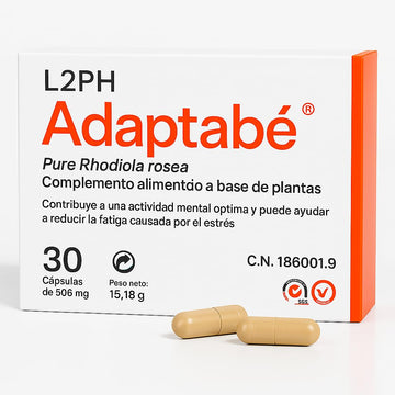 ADAPTABÉ – Complemento Alimenticio para Mejorar el Estado de Ánimo y Reducir el Estrés, Ansiedad, Cansacio Crónico y Fatiga proporcionando un equilibrio Natural para tu Mente y Cuerpo (30 Cápsulas).