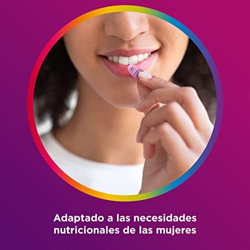 Multicentrum Mujer Complemento Alimenticio Multivitaminas Con 13 Vitaminas y 11 Minerales, Sin Gluten, 30 Comprimidos