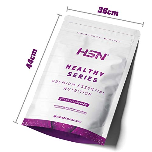 Proteína de Soja Aislada de HSN | Sabor Chocolate 2 Kg = 67 Tomas por Envase | 100% Vegana | Soy Protein Isolate | No-GMO, Sin Gluten