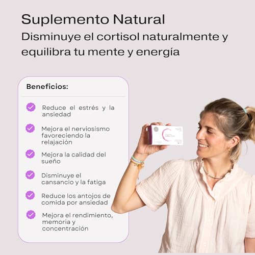 Ashwagandha KSM-66 con Azafrán + Triptófano + Vitamina B6 y Cromo | Apoyo al Bienestar General y Descanso Óptimo | Ingredientes de Origen Vegetal para Balance Diario | 60 Cápsulas Veganas