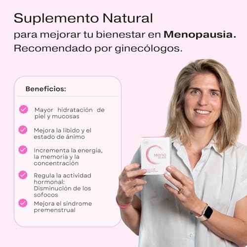 Suplemento Menopausia Sofocos Perimenopausia Premenopausia – Maca Andina Espino Amarillo OMEGIA™ Zinc Vitamina B6 C E – Regulador Hormonal Mujer – Ayuda al Libido Energía – 28 Sticks