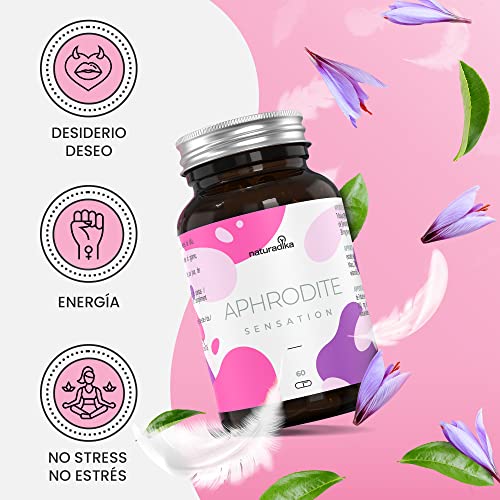 APHRODITE SENSATION | Fórmula ESPECÍFICA para MUJER con acción SENSIPOWER, ENER-UP y NOSTRESS | Con Maca Andina, Tribulus Terrestris y Ashwagandha | Formulación femenina ideal para el cansancio