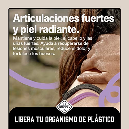 Colágeno con Ácido Hialurónico, Coenzima Q10, Zinc, Vitamina C, A, D y B12 - Máxima Dosis - Colágeno para las Articulaciones Fuertes, Piel Tersa, Huesos y Cabello - Colágeno Hidrolizado