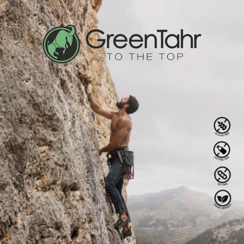 Green Tahr Proteína de Guisante, Cáñamo y Arroz Sin Sabor 80% 750g, Proteína Vegana en Polvo Sin Lactosa, Sin Azúcar y Sin Gluten, Proteínas para Masa Muscular, Vegan Protein Origen No Animal