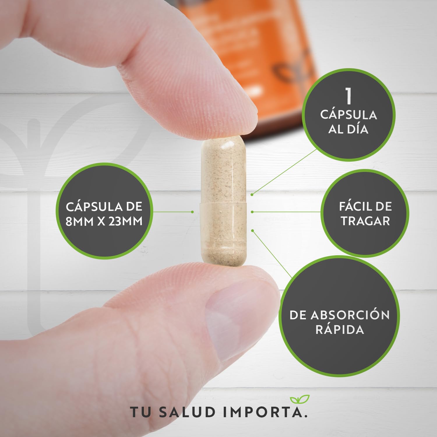 Ashwagandha Orgánica 500 mg - KSM-66® Sin Excipiente. 100% Cápsula Vegana - Suplemento adaptógeno Ayurveda Ginseng Indio (Withania Somnifera) Antiflamatorio natural - Nutravita