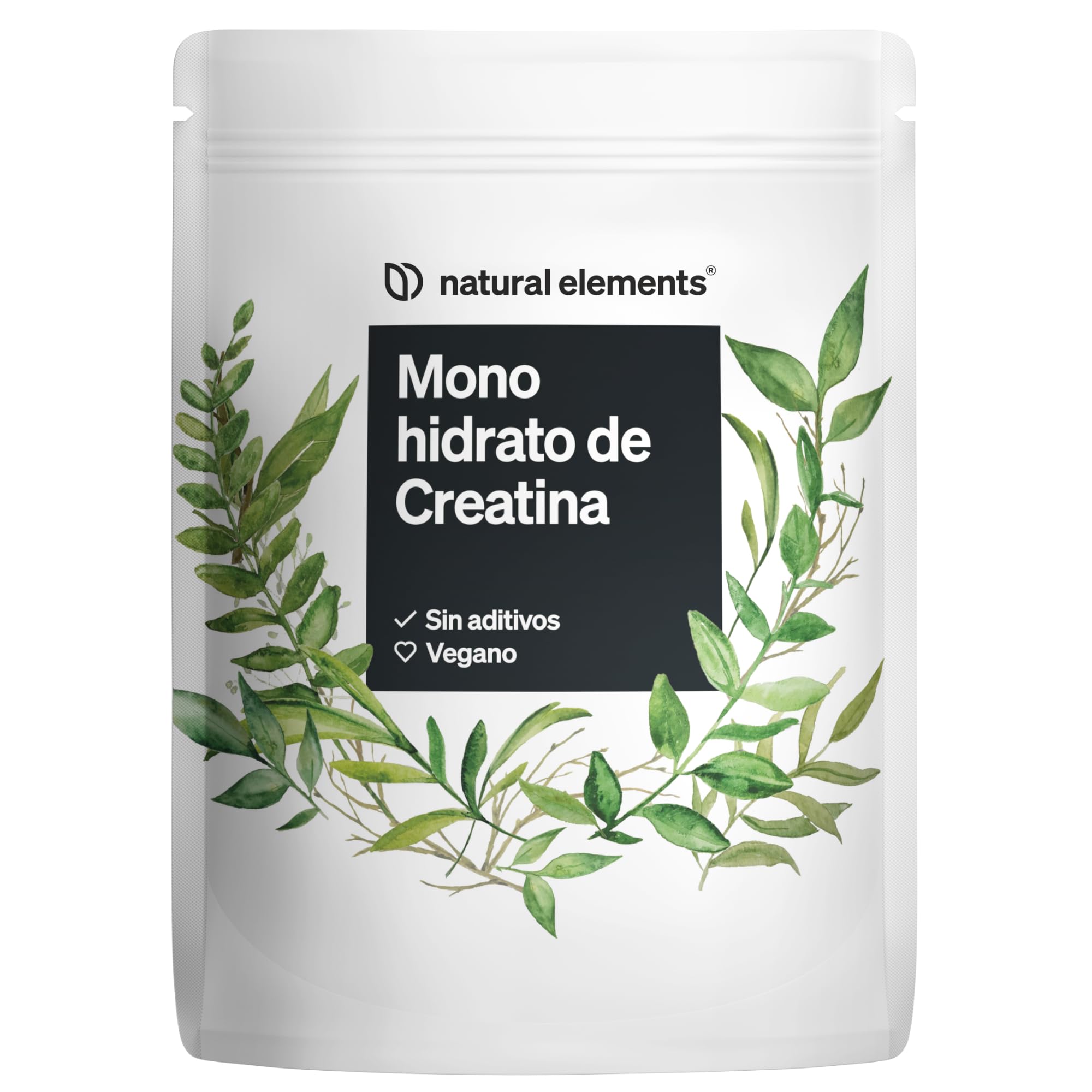 Creatina monohidratada en polvo 500g - 167 porciones para 5 meses - Polvo Micronizado, ultrafino - Suplemento Deportivo Potenciador para Hombre y Mujer - Probado en laboratorio, vegano y sin aditivos
