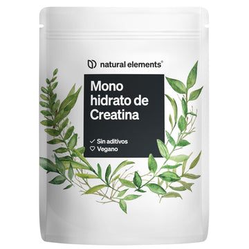 Creatina monohidratada en polvo 500g - 167 porciones para 5 meses - Polvo Micronizado, ultrafino - Suplemento Deportivo Potenciador para Hombre y Mujer - Probado en laboratorio, vegano y sin aditivos