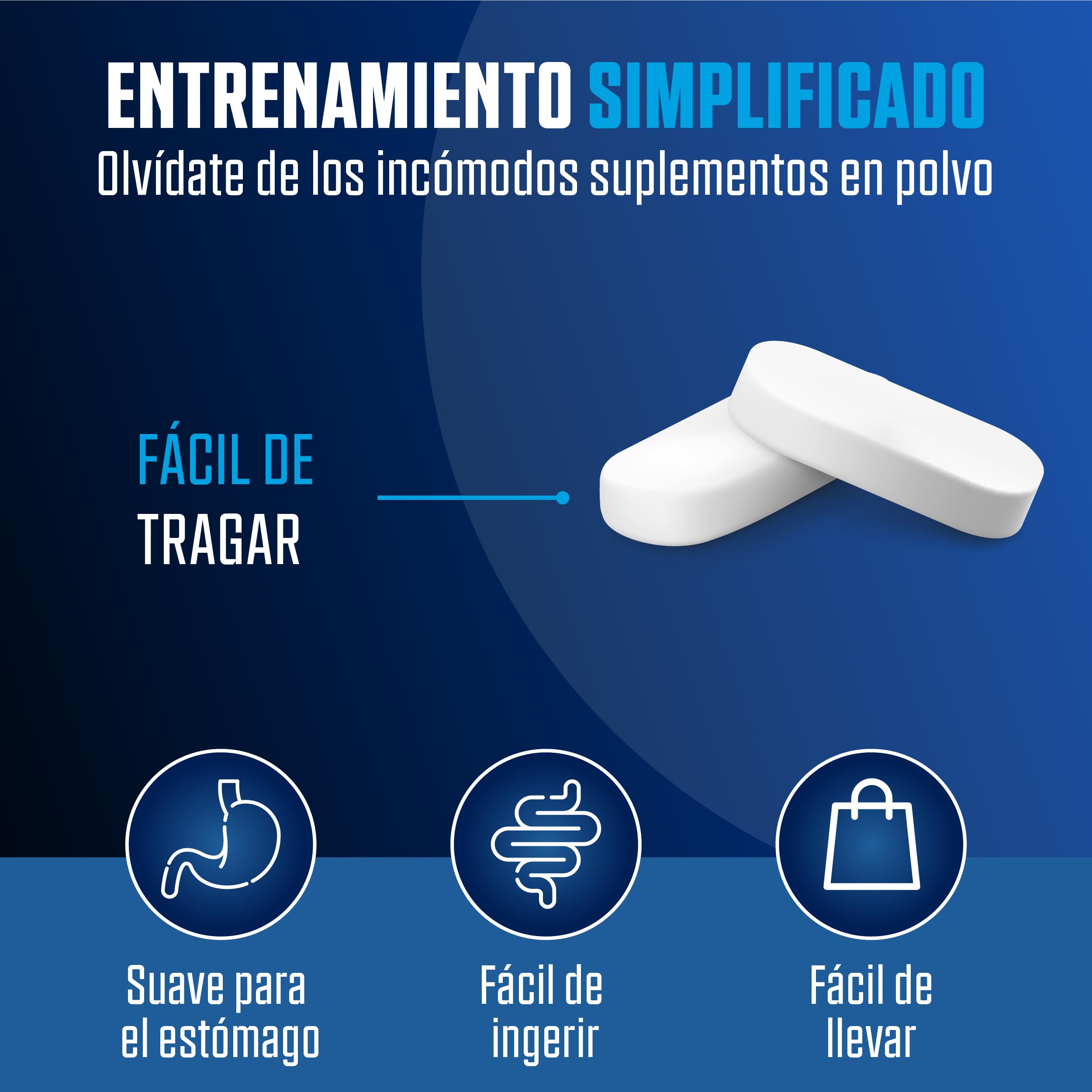 Creatina Monohidratada 3000mg CreaStrong Vegan, Creatina Monohidrato Comprimidos Vitastrong Alta Potencia, Suplementos Deportivos Pre y Post Workout, Monohidrato de Creatina para Fuerza y Resistencia