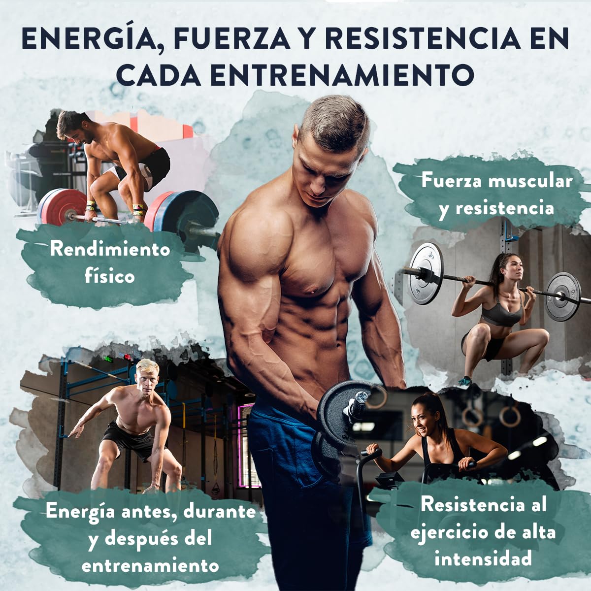 Creatina Monohidratada Micronizada en Polvo 500g -166 Porciones Creatina Vegana-Creatina Monohidrato Pre Entreno y Post Entrenamiento-Creatine Monohydrate con Vitamina B6 - Creatina en Polvo sin Sabor