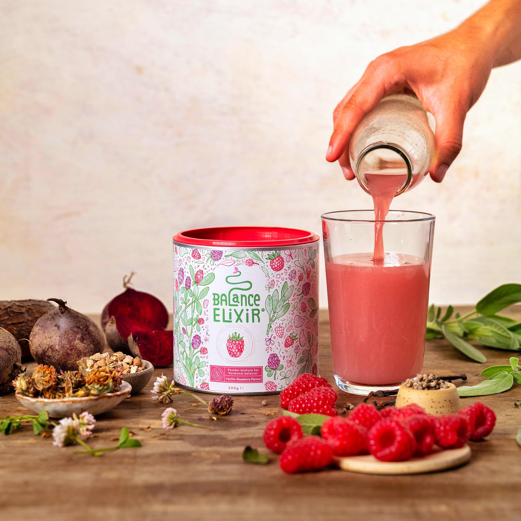 Balance Elixir - Suplemento de apoyo para la Menopausia - Complemento Alimenticio completo para Mujeres en Menopausia