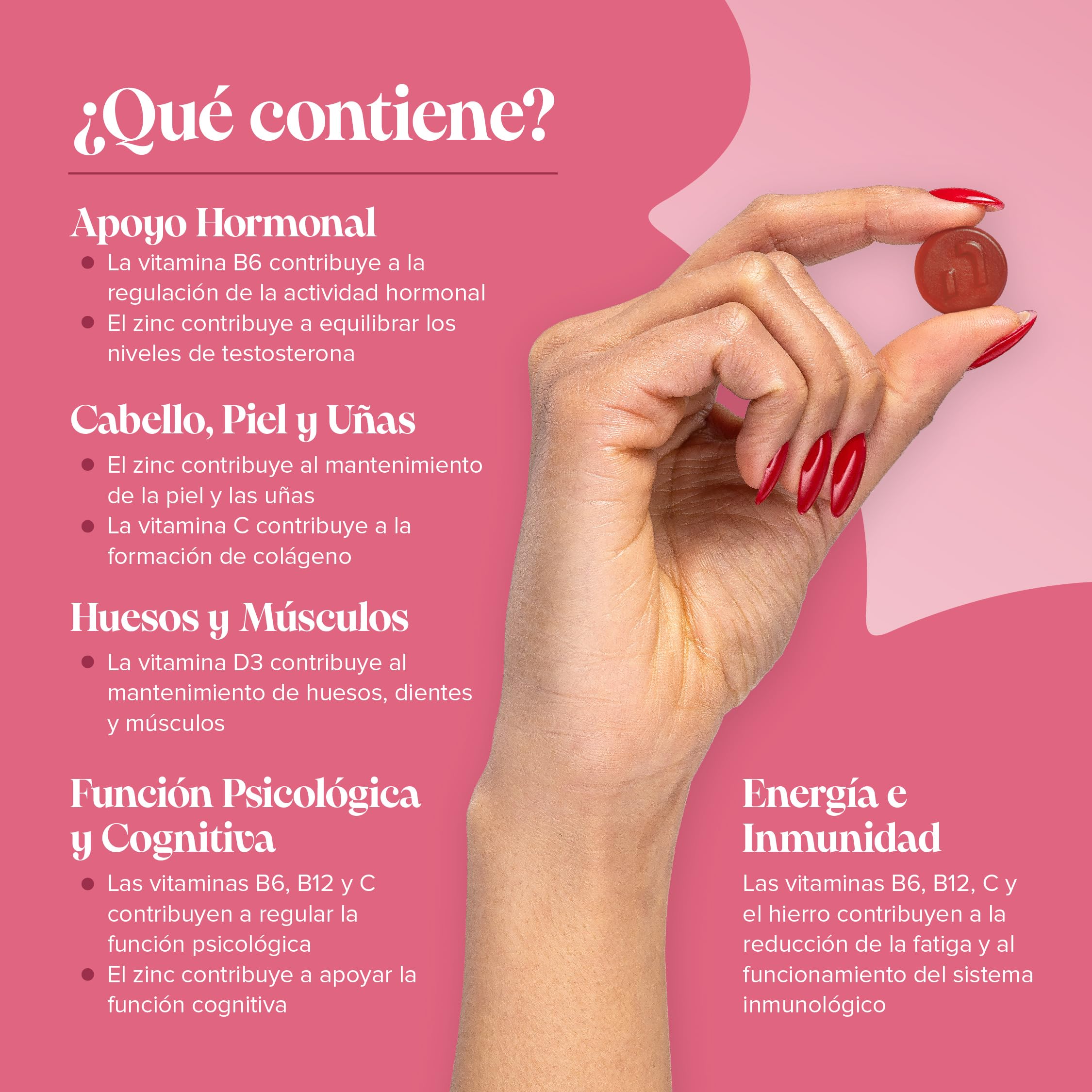 Perimenopausia Suplemento - 60 Gominolas - con Maca, Trébol Rojo, Salvia, Probioticos, Ashwagandha - para la Perimenopausia y Menopausia - Sin Azúcar - Equilibrio Hormonal para la Mujer - Novomins