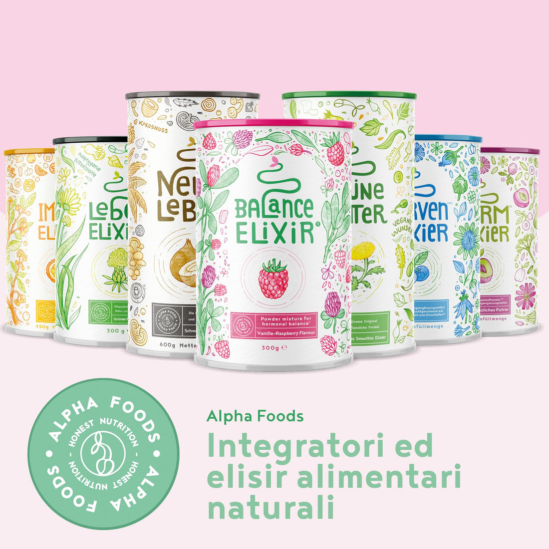 Balance Elixir - Suplemento de apoyo para la Menopausia - Complemento Alimenticio completo para Mujeres en Menopausia