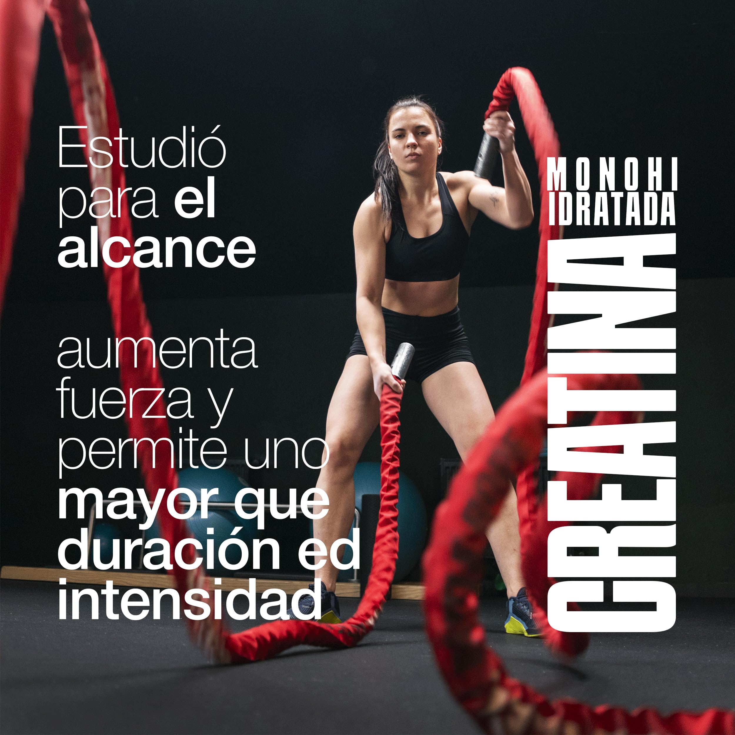 Creatina Monohidratada 120 Comprimidos con 3000mg de Creatina Pura. Creatina para Aumentar la Masa Muscular, Fuerza y Resistencia Física. Mejora el rendimiento físico. Creatina 100% vegana y Sin OGM